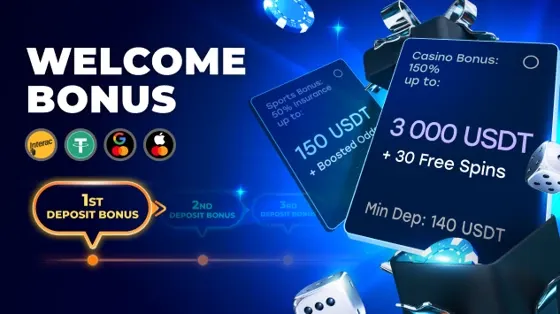 Enjoy Massive Welcome Bonus Packages